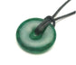 Jade Circle Donut Pendant