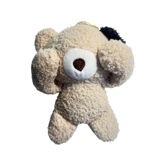 Teddy Bear Plush Bag Keychain