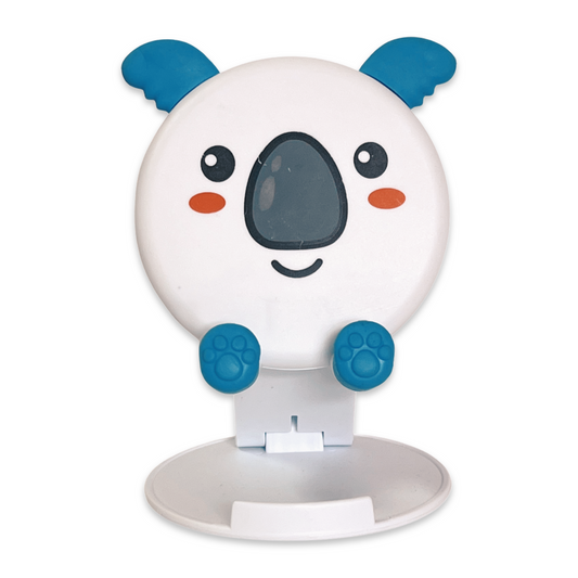 Cute Blue and White Koala Cellphone Adjustable Stand for Kids