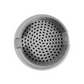 Gray Portable Bluetooth Speaker with Handsfree Calling Mic, Waterproof, and FM Radio Capability