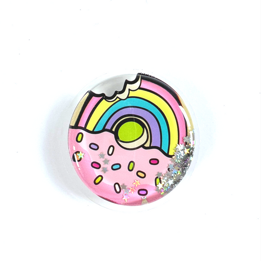 Cute Donut Rainbow Phone Grips