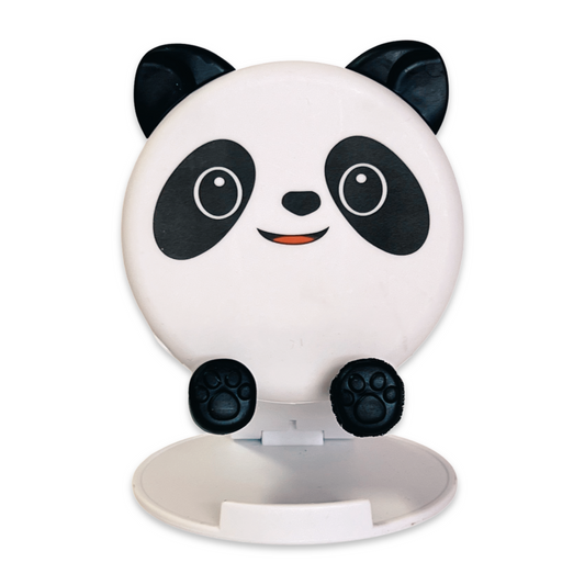 Cute Black and White Panda  Cellphone Adjustable Stand for Kids
