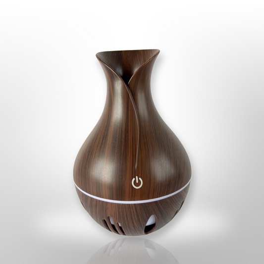 Vase Aroma Diffuser, 130ML Premium Long Lasting USB LED Aroma Diffuser Essential Oil Diffuser for Living Room Yoga Spa