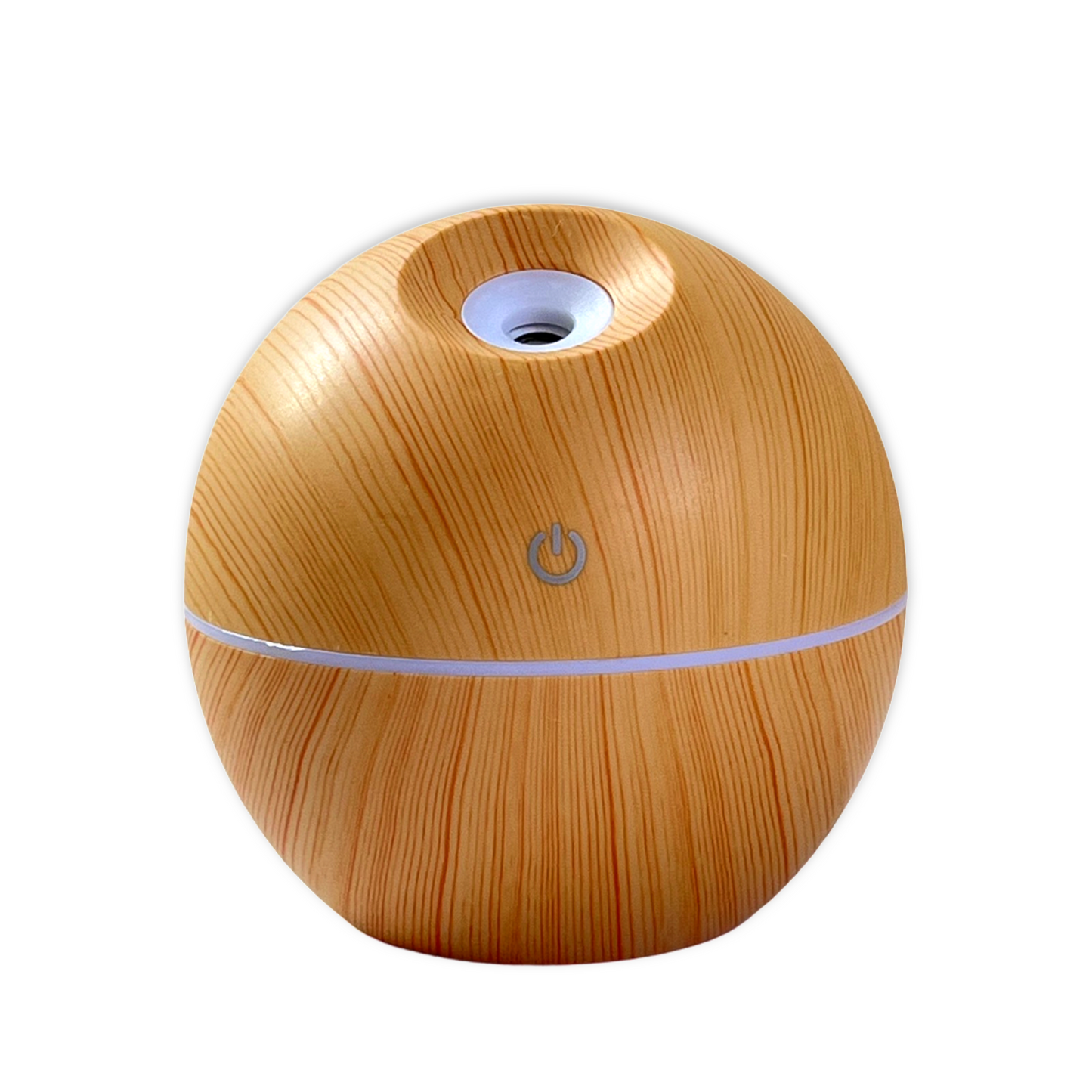 Round Aroma Diffuser, 130ML Premium Long Lasting USB LED Aroma Diffuser Essential Oil Diffuser for Living Room Yoga Spa