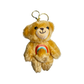 Rainbow Bear Plush Bag Keychain