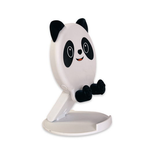 Cute Black and White Panda  Cellphone Adjustable Stand for Kids